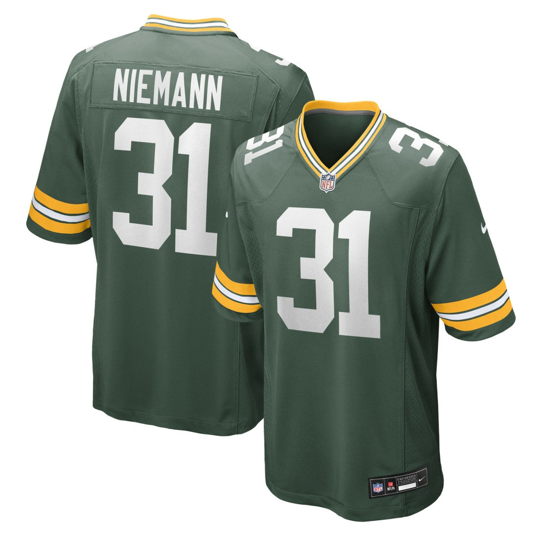 NFL Green Bay Packers Nick Niemann  Team Game Jersey