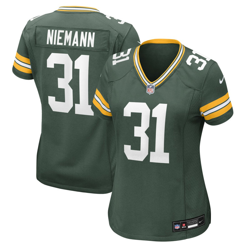 NFL Green Bay Packers Nick Niemann  Women's Team Game Jersey
