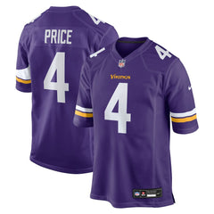 NFL Minnesota Vikings Myles Price  Team Game Jersey