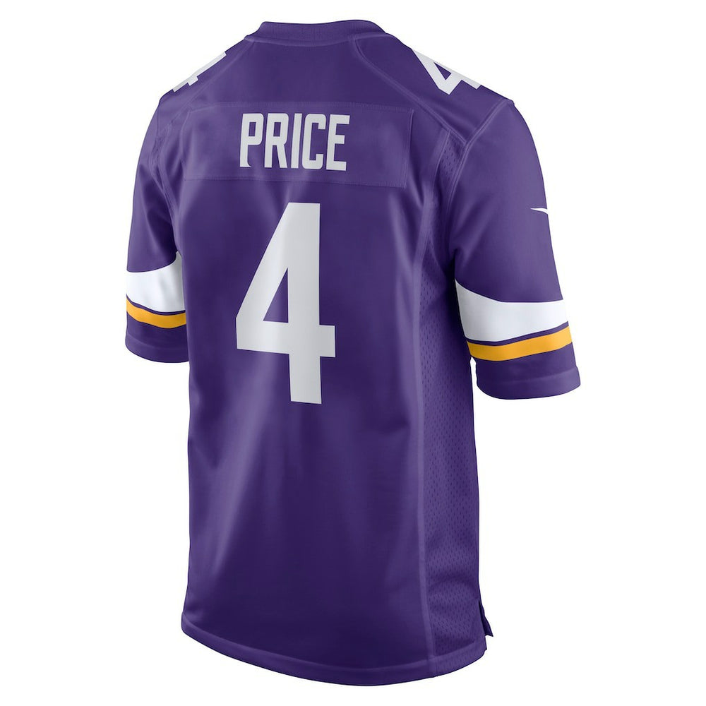 NFL Minnesota Vikings Myles Price  Team Game Jersey