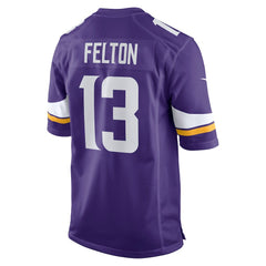 NFL Minnesota Vikings Tai Felton  Team Game Jersey