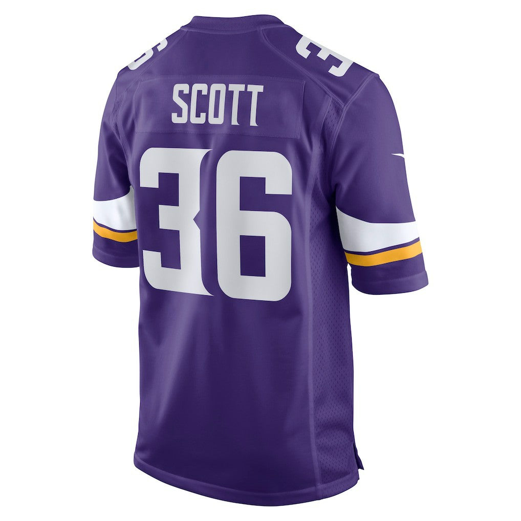 NFL Minnesota Vikings Zavier Scott  Team Game Jersey
