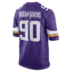 NFL Minnesota Vikings Tyrion Ingram-Dawkins  Team Game Jersey