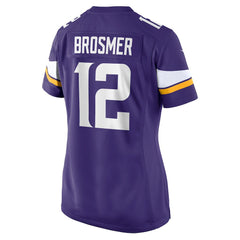NFL Minnesota Vikings Max Brosmer  Women's Team Game Jersey