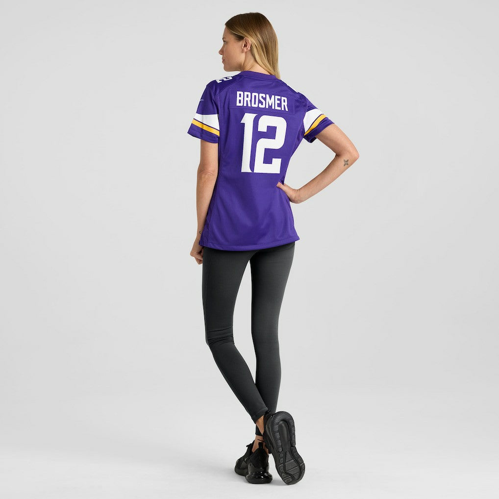 NFL Minnesota Vikings Max Brosmer  Women's Team Game Jersey