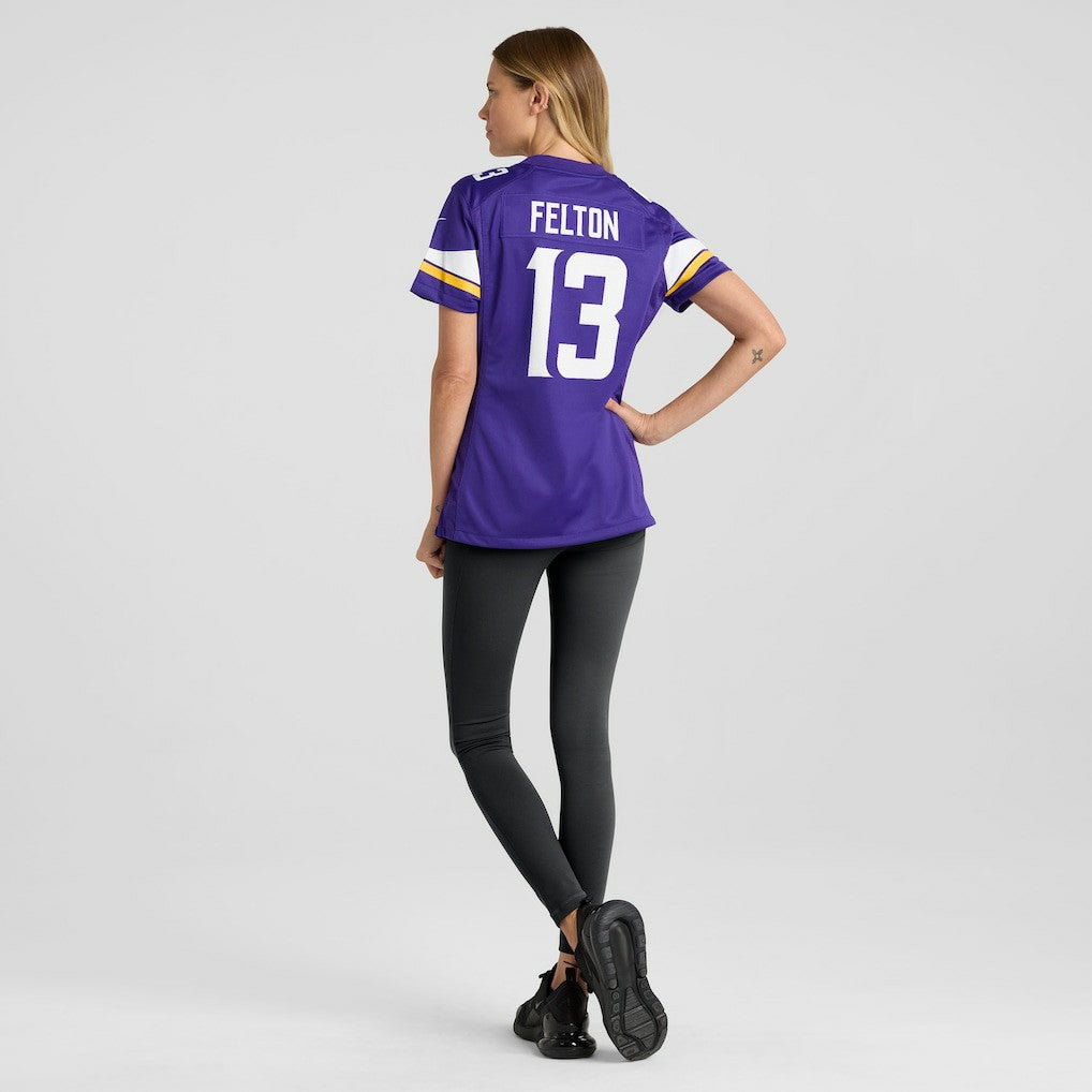 NFL Minnesota Vikings Tai Felton  Women's Team Game Jersey