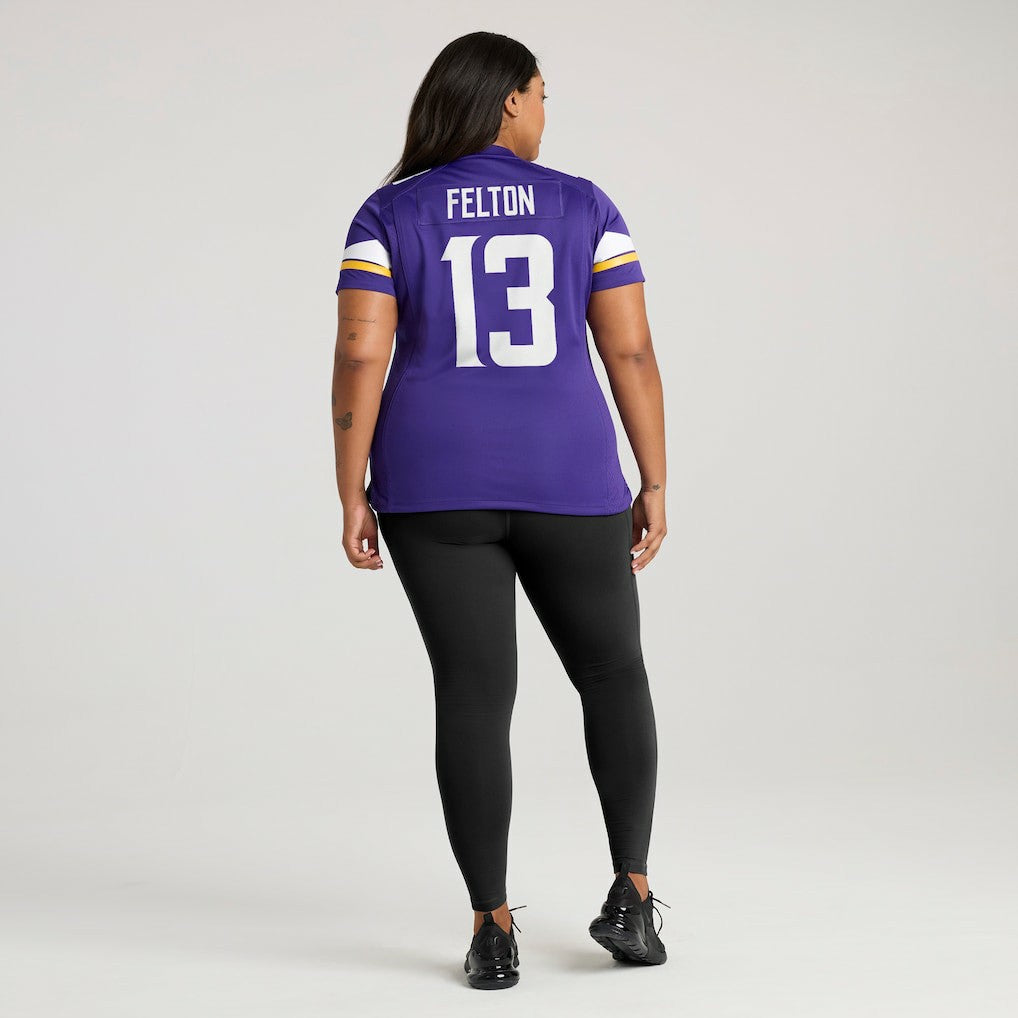 NFL Minnesota Vikings Tai Felton  Women's Team Game Jersey