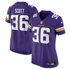 NFL Minnesota Vikings Zavier Scott  Women's Team Game Jersey