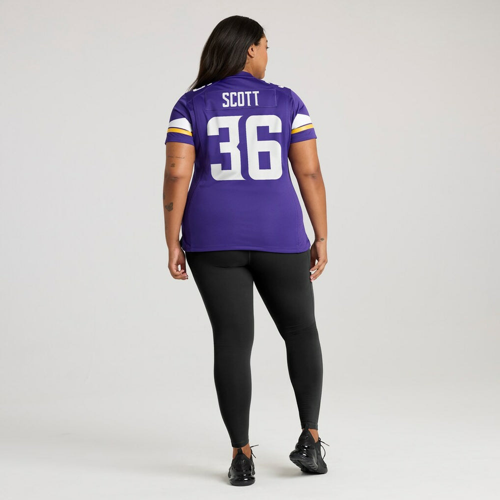 NFL Minnesota Vikings Zavier Scott  Women's Team Game Jersey
