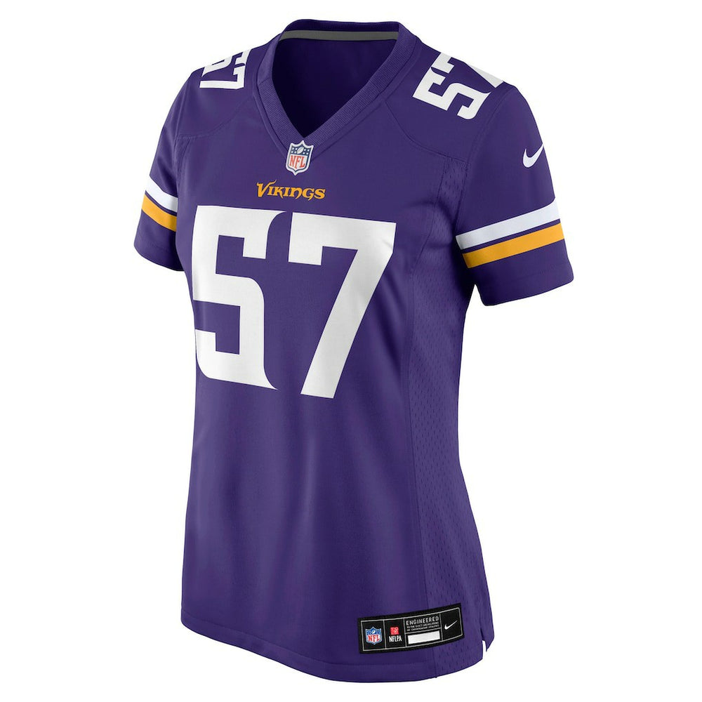 NFL Minnesota Vikings Chaz Chambliss  Women's Team Game Jersey