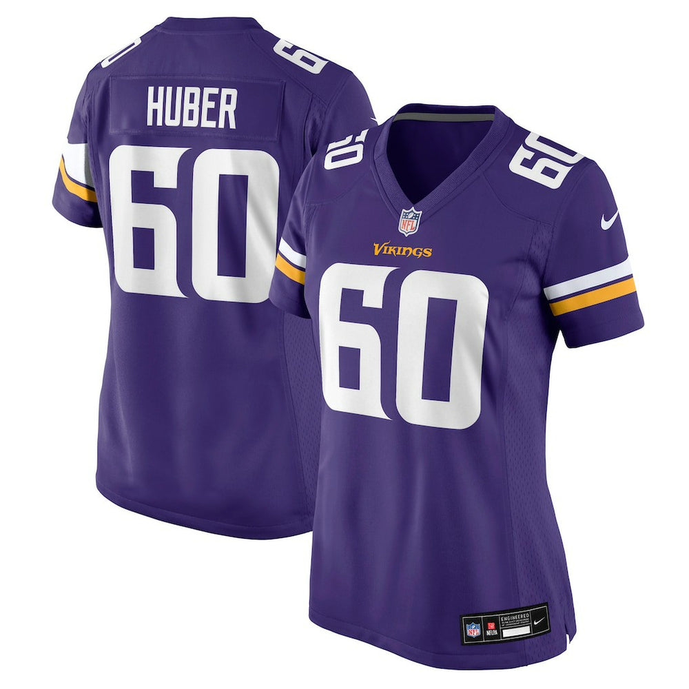 NFL Minnesota Vikings Joe Huber  Women's Team Game Jersey