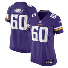 NFL Minnesota Vikings Joe Huber  Women's Team Game Jersey