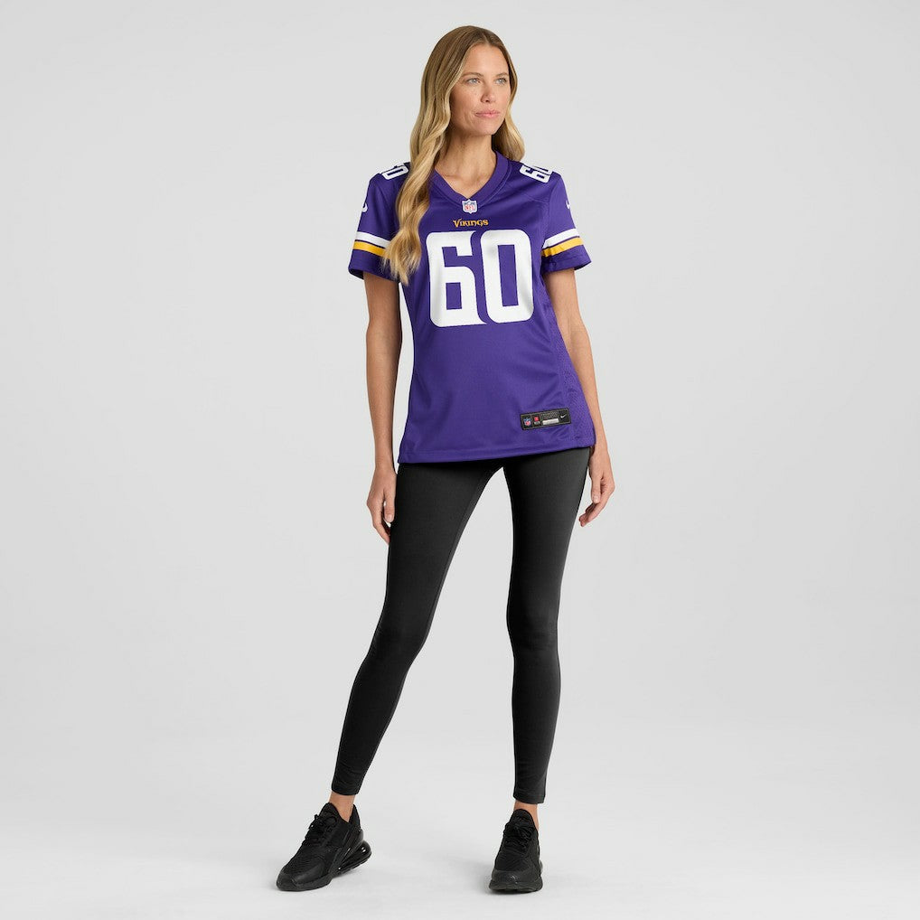 NFL Minnesota Vikings Joe Huber  Women's Team Game Jersey