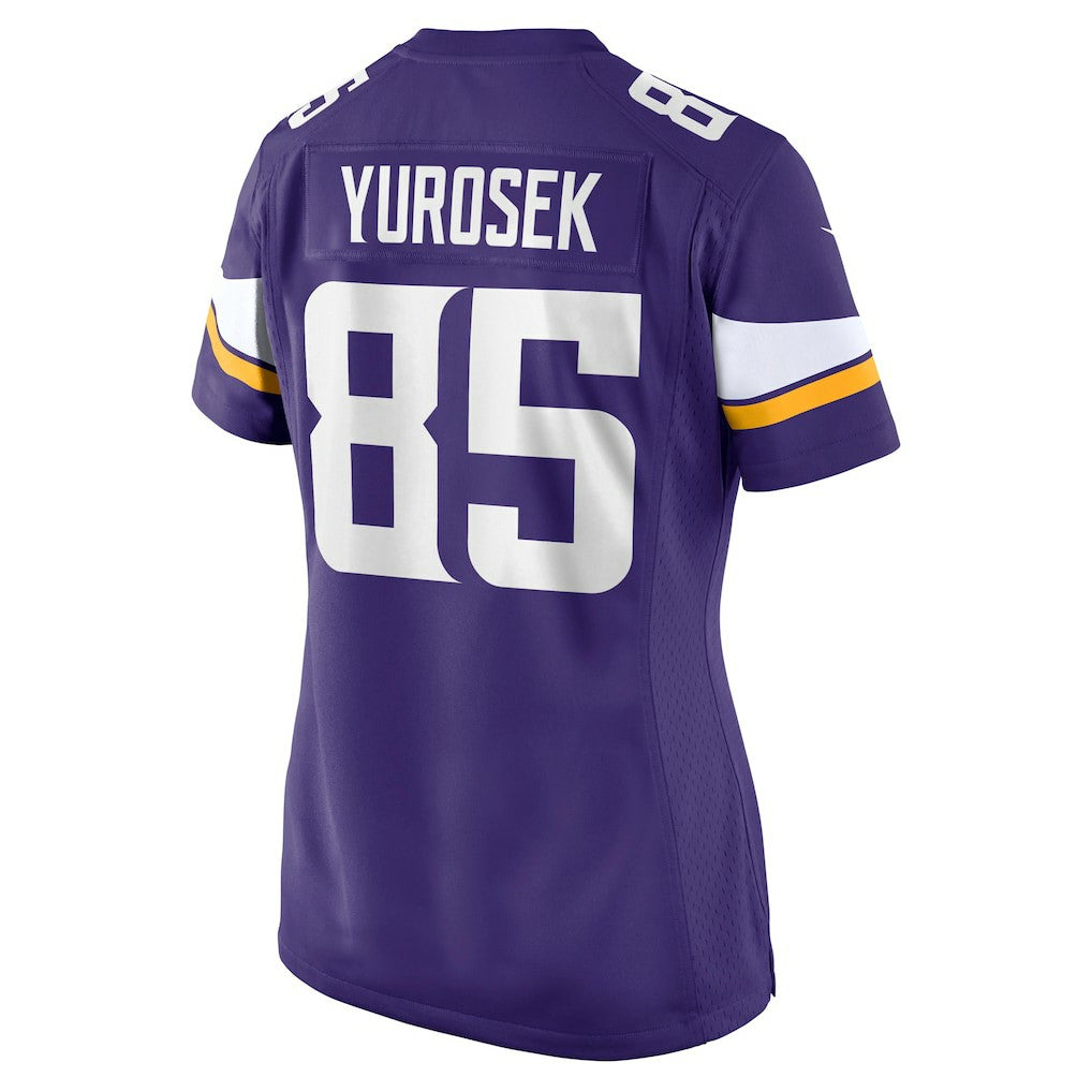 NFL Minnesota Vikings Ben Yurosek  Women's Team Game Jersey