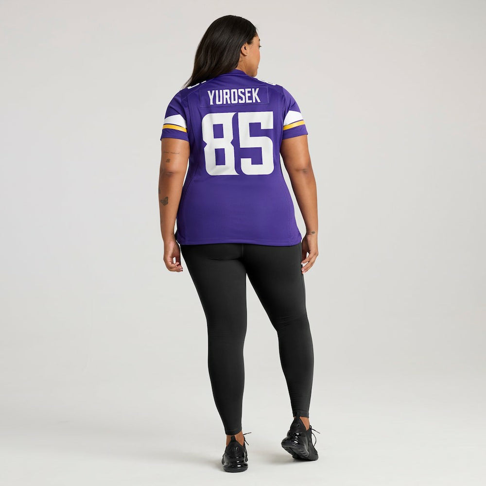 NFL Minnesota Vikings Ben Yurosek  Women's Team Game Jersey
