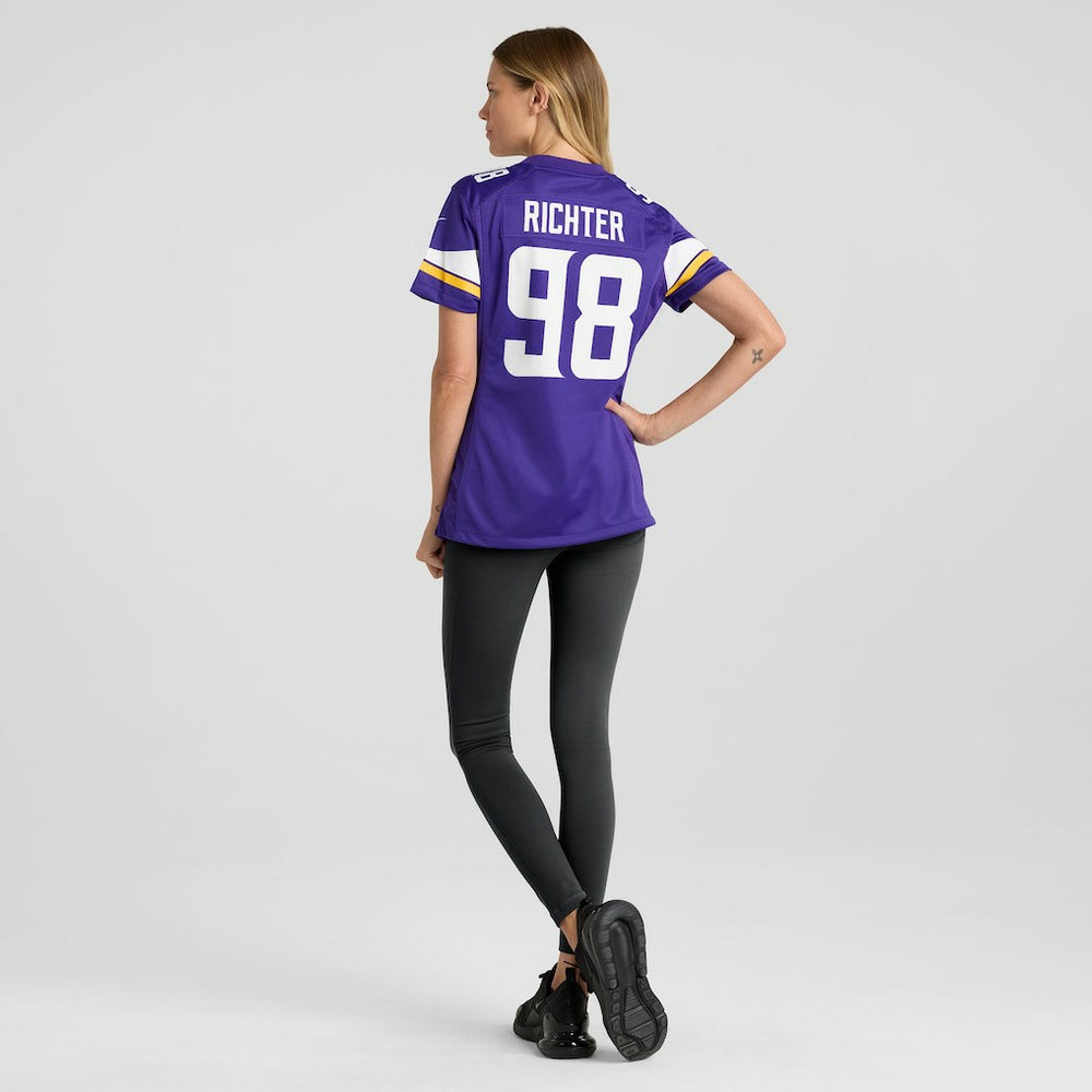 NFL Minnesota Vikings Bo Richter  Women's Team Game Jersey