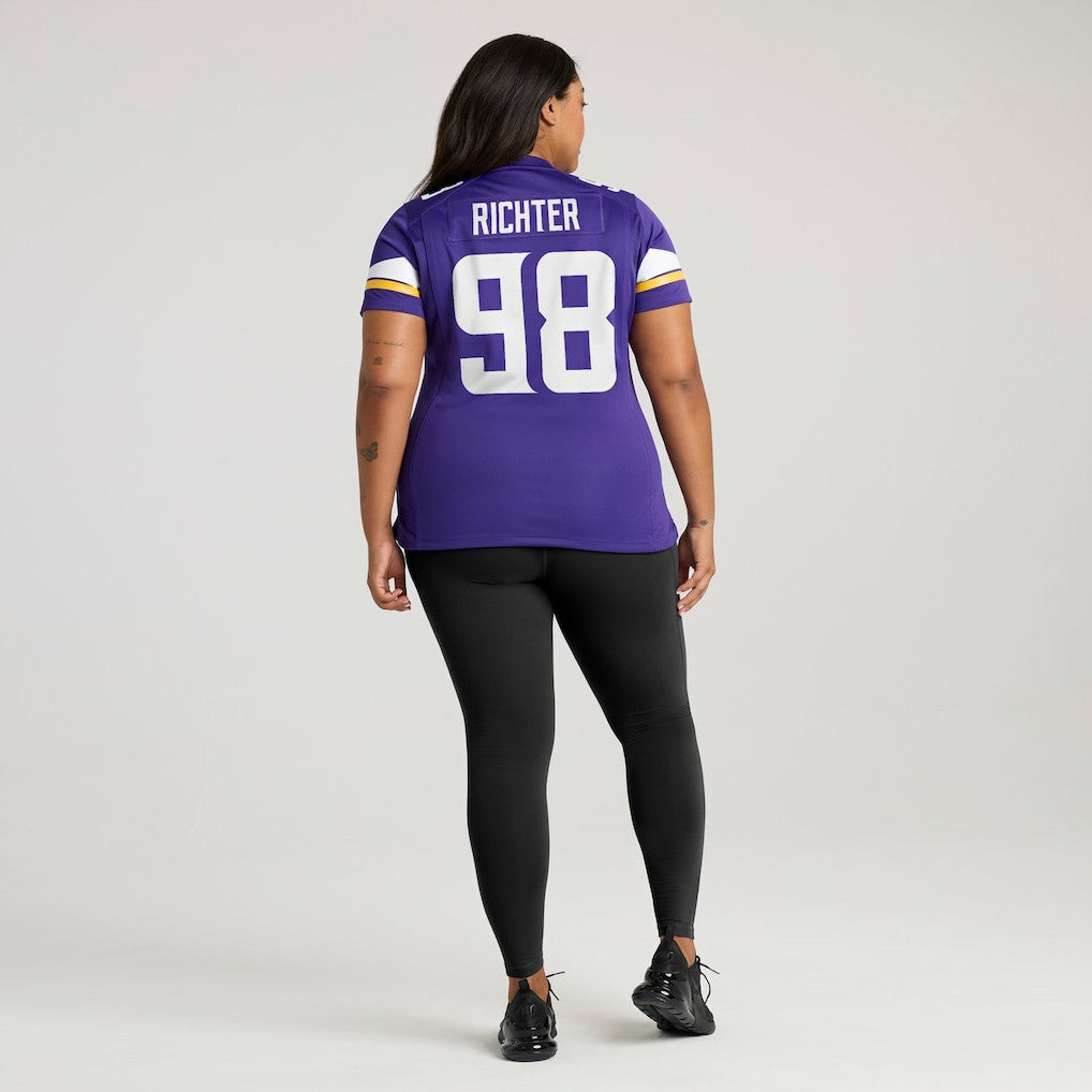 NFL Minnesota Vikings Bo Richter  Women's Team Game Jersey