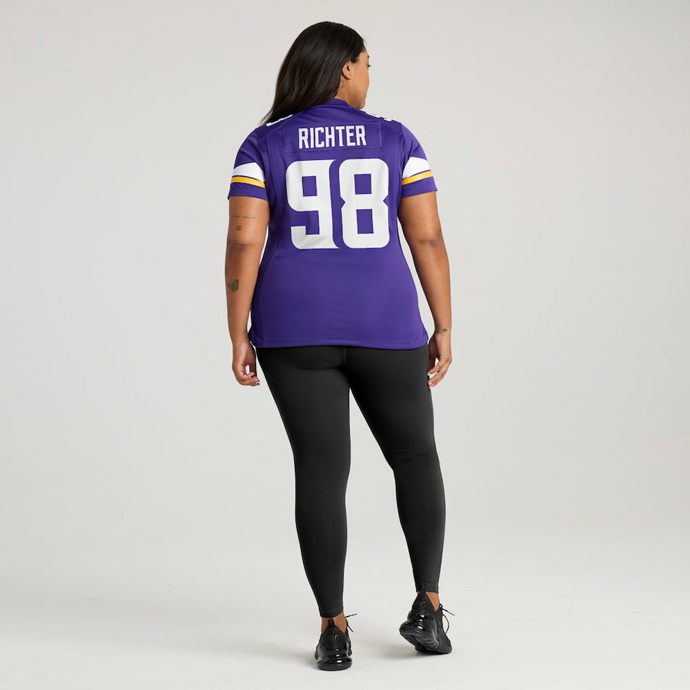 NFL Minnesota Vikings Bo Richter  Women's Team Game Jersey