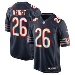 NFL Chicago Bears Nahshon Wright  Team Game Jersey
