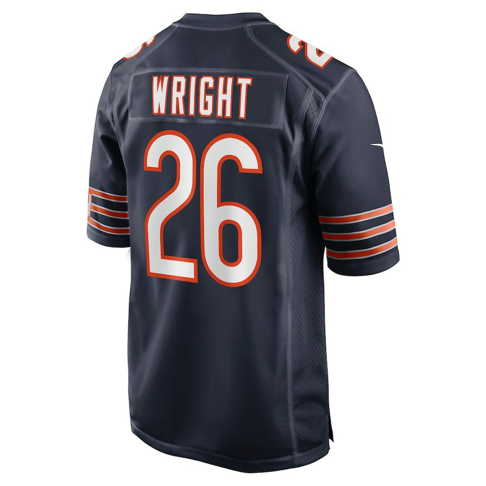 NFL Chicago Bears Nahshon Wright  Team Game Jersey