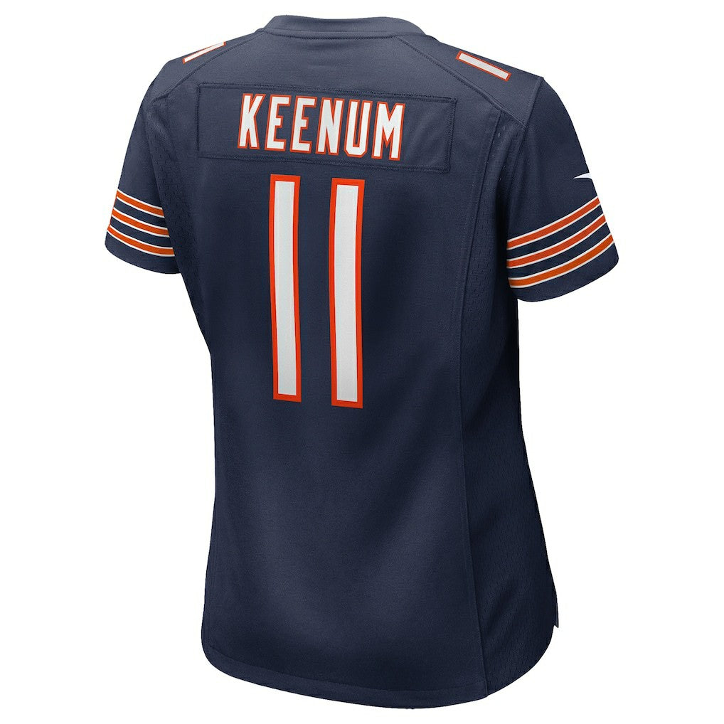 NFL Chicago Bears Case Keenum  Women's Team Game Jersey