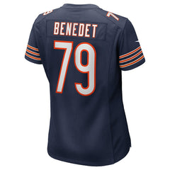NFL Chicago Bears Theo Benedet  Women's Team Game Jersey