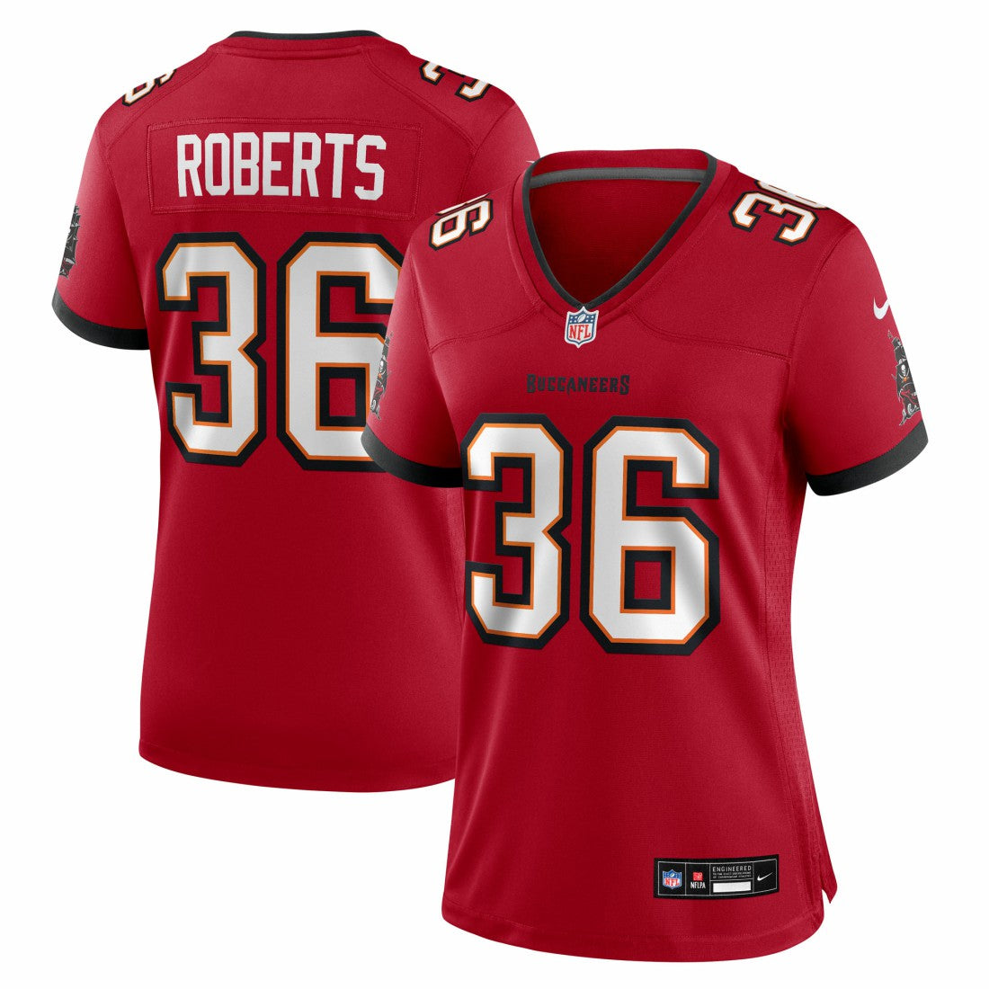 NFL Tampa Bay Buccaneers JJ Roberts  Women's Team Game Jersey