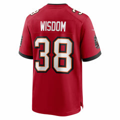 NFL Tampa Bay Buccaneers Rashad Wisdom  Team Game Jersey