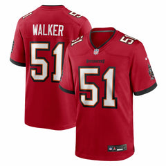 NFL Tampa Bay Buccaneers David Walker  Team Game Jersey
