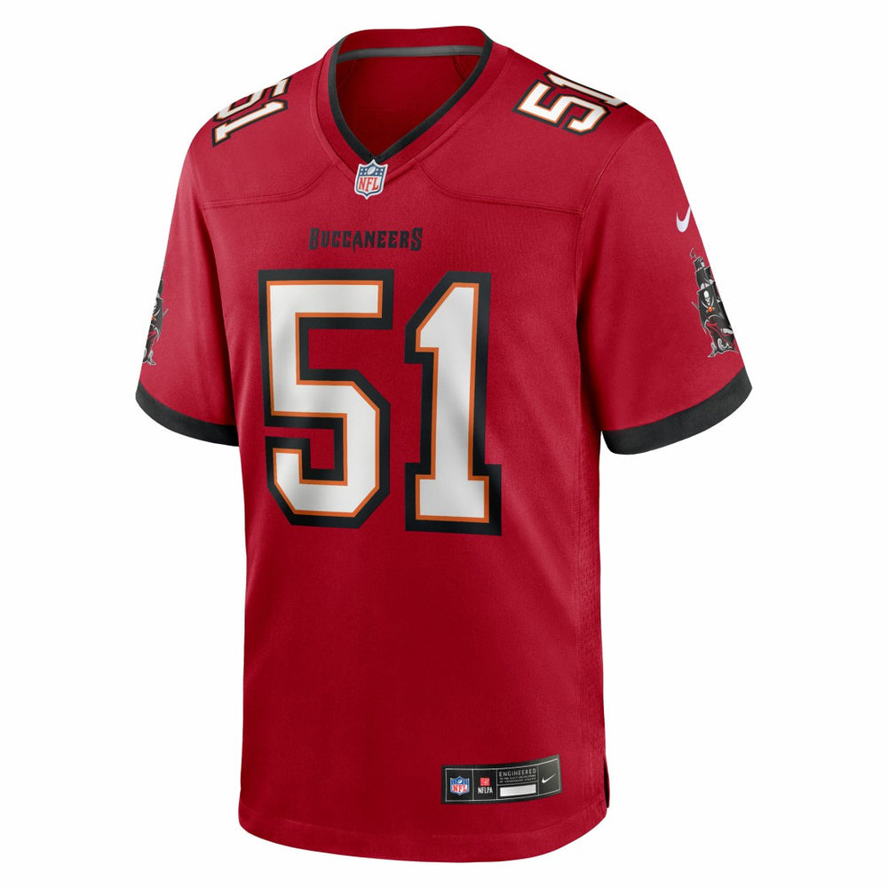 NFL Tampa Bay Buccaneers David Walker  Team Game Jersey