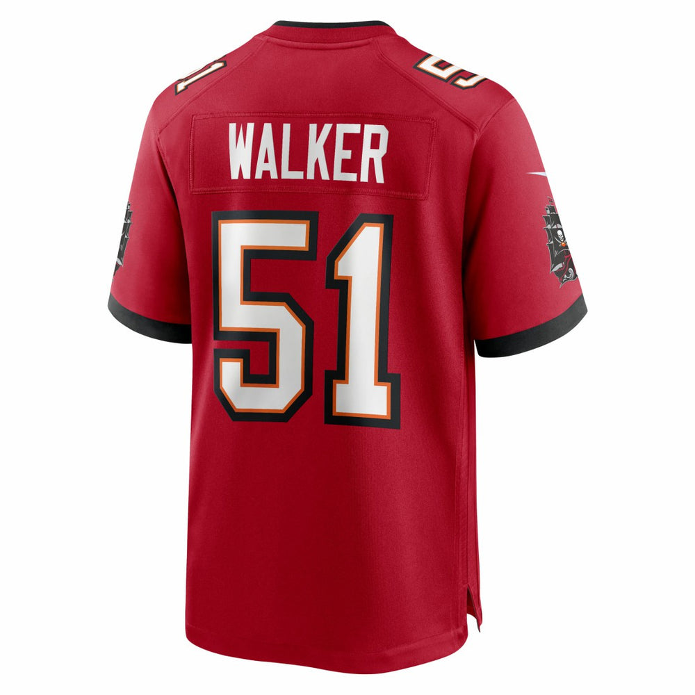 NFL Tampa Bay Buccaneers David Walker  Team Game Jersey