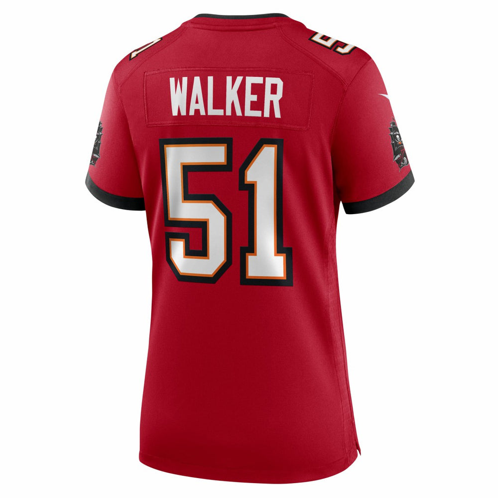 NFL Tampa Bay Buccaneers David Walker  Women's Team Game Jersey