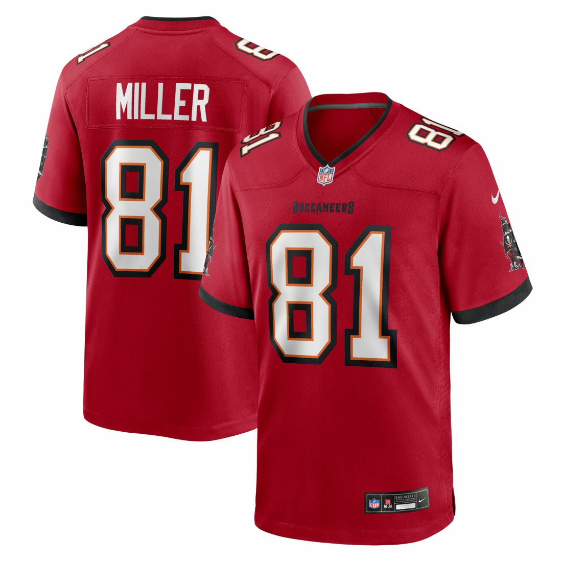 NFL Tampa Bay Buccaneers Ryan Miller  Team Game Jersey