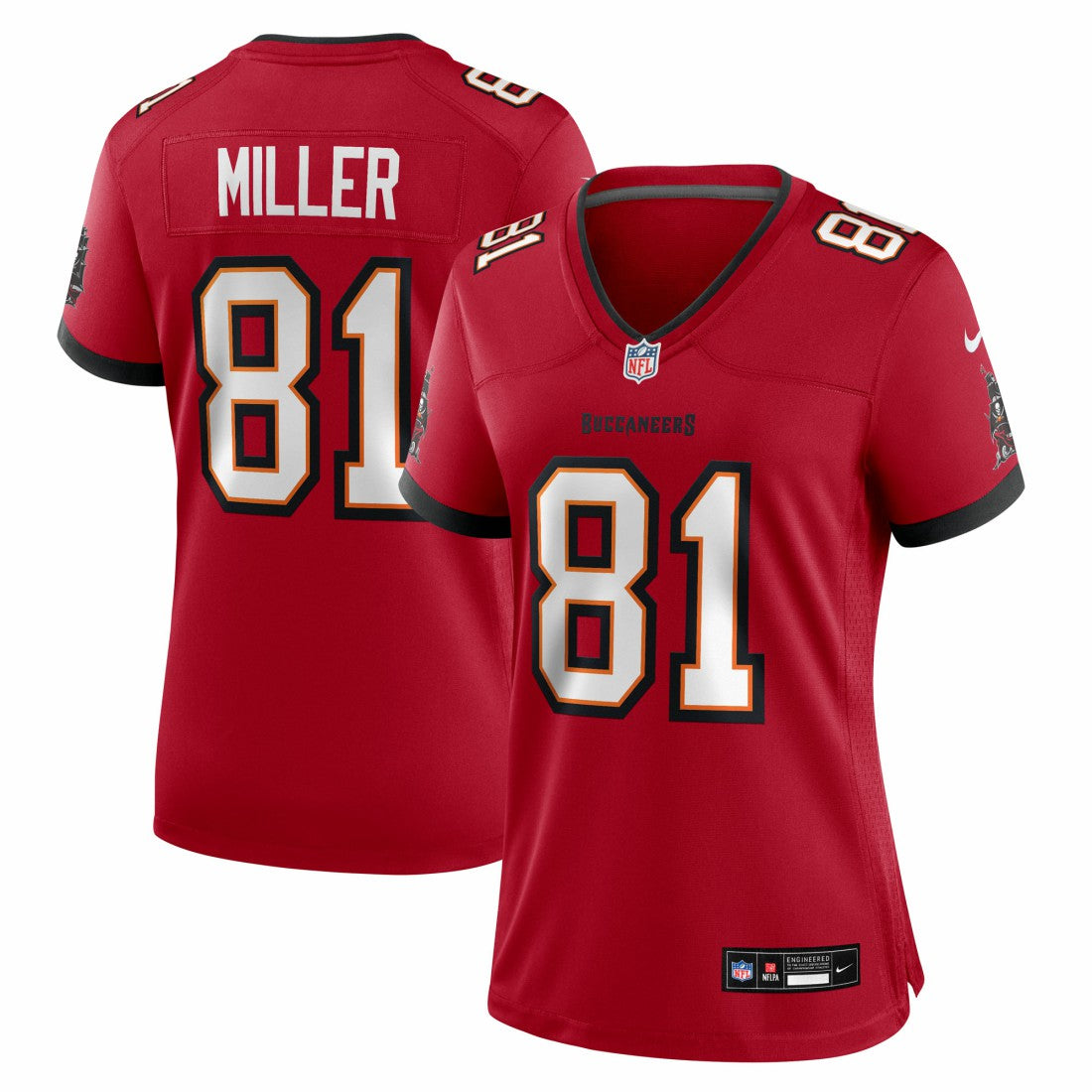 NFL Tampa Bay Buccaneers Ryan Miller  Women's Team Game Jersey