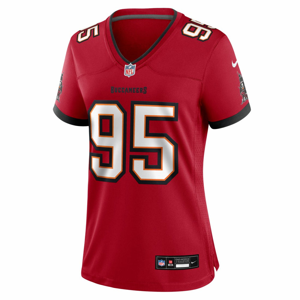 NFL Tampa Bay Buccaneers Elijah Roberts  Women's Team Game Jersey