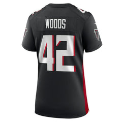 NFL Atlanta Falcons Josh Woods  Women's Team Game Jersey