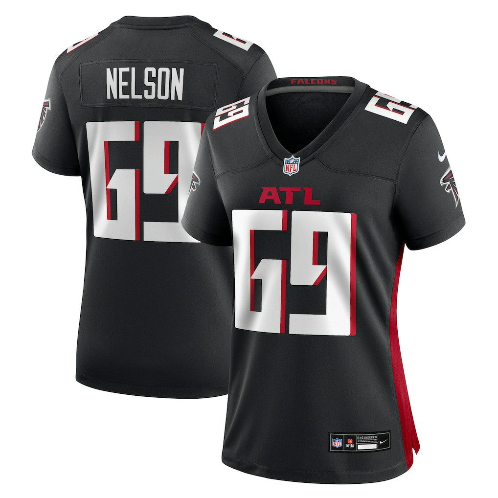 NFL Atlanta Falcons Jack Nelson  Women's Team Game Jersey
