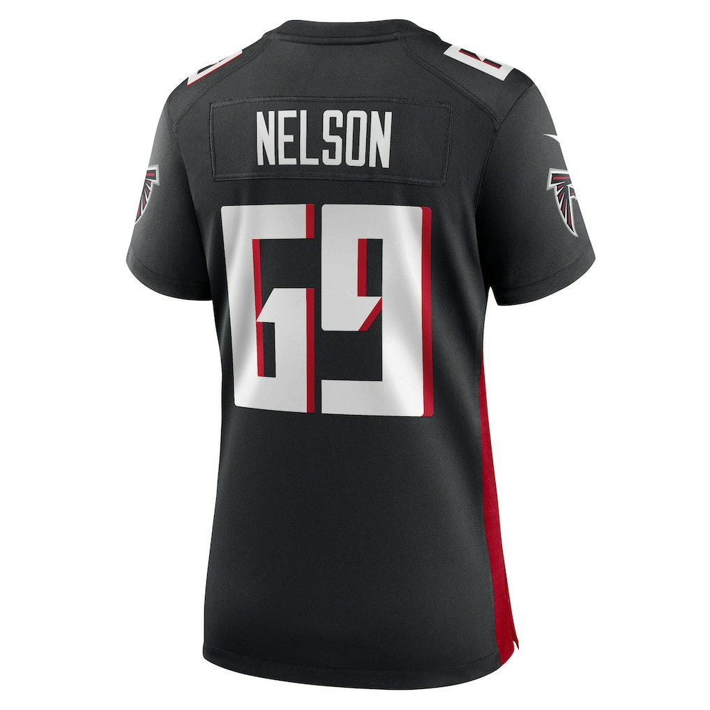 NFL Atlanta Falcons Jack Nelson  Women's Team Game Jersey