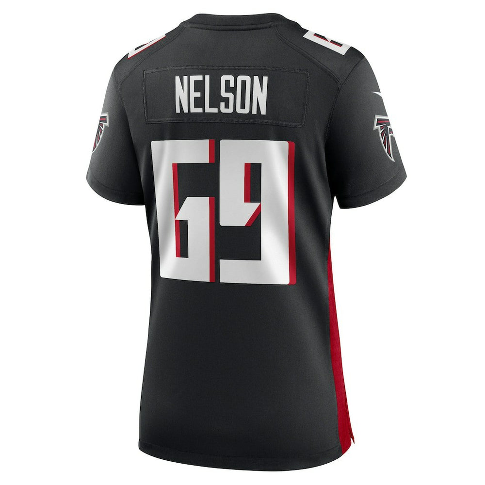 NFL Atlanta Falcons Jack Nelson  Women's Team Game Jersey