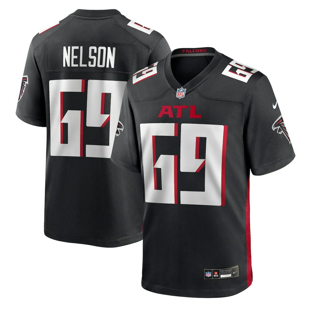 NFL Atlanta Falcons Jack Nelson  Team Game Jersey