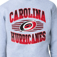 Carolina Hurricanes Starter Team Grit Graphic Fleece Pullover Sweatshirt