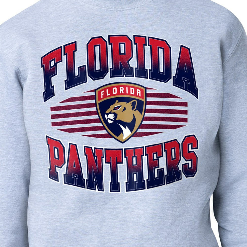 Florida Panthers Starter Team Grit Graphic Fleece Pullover Sweatshirt
