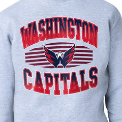 Washington Capitals Starter Team Grit Graphic Fleece Pullover Sweatshirt