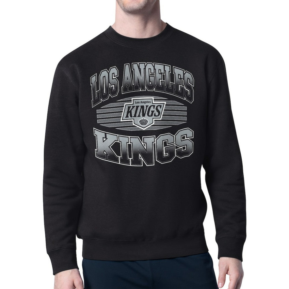 Los Angeles Kings Starter Team Grit Graphic Fleece Pullover Sweatshirt