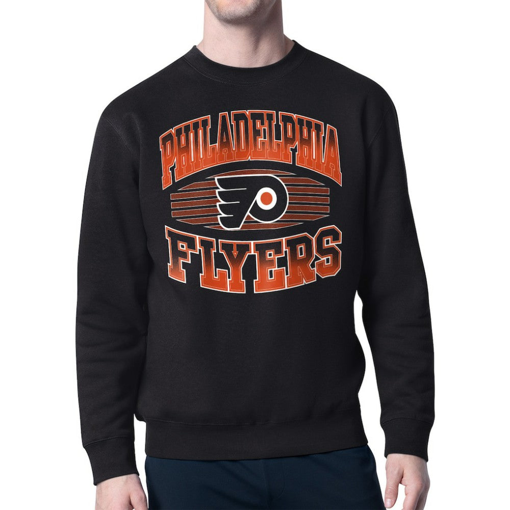 Philadelphia Flyers Starter Team Grit Graphic Fleece Pullover Sweatshirt