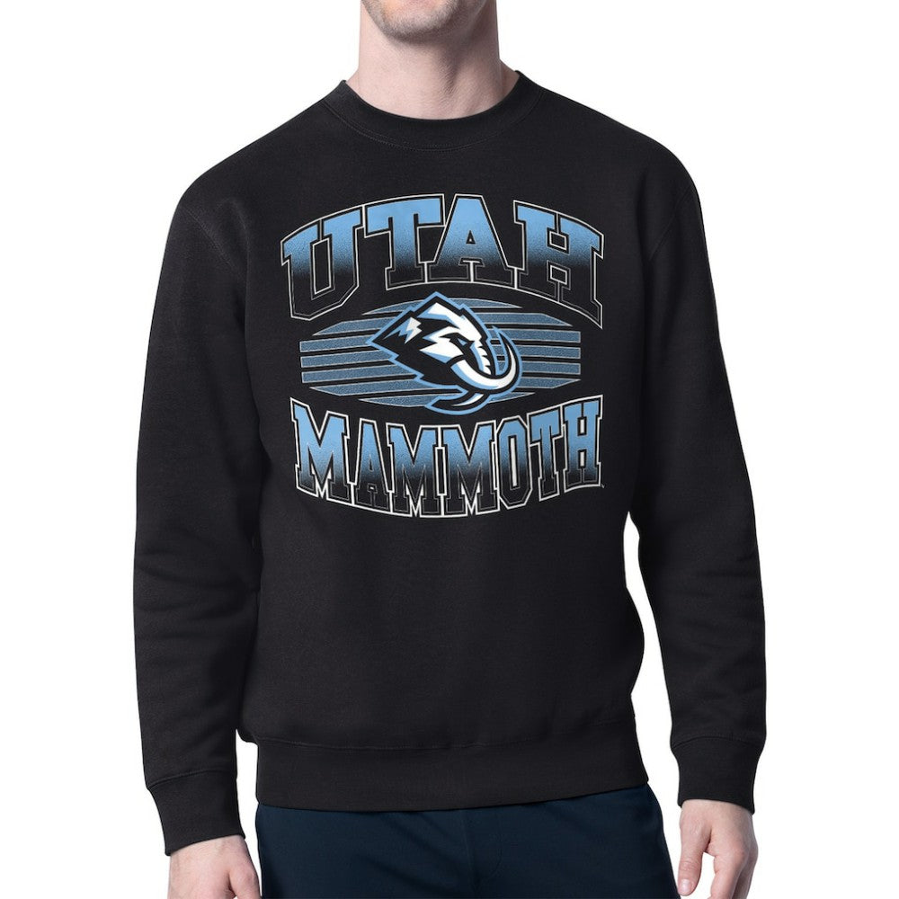 Utah Mammoth Starter Team Grit Graphic Fleece Pullover Sweatshirt
