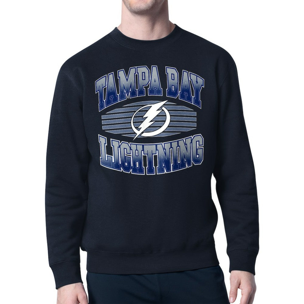 Tampa Bay Lightning Starter Team Grit Graphic Fleece Pullover Sweatshirt