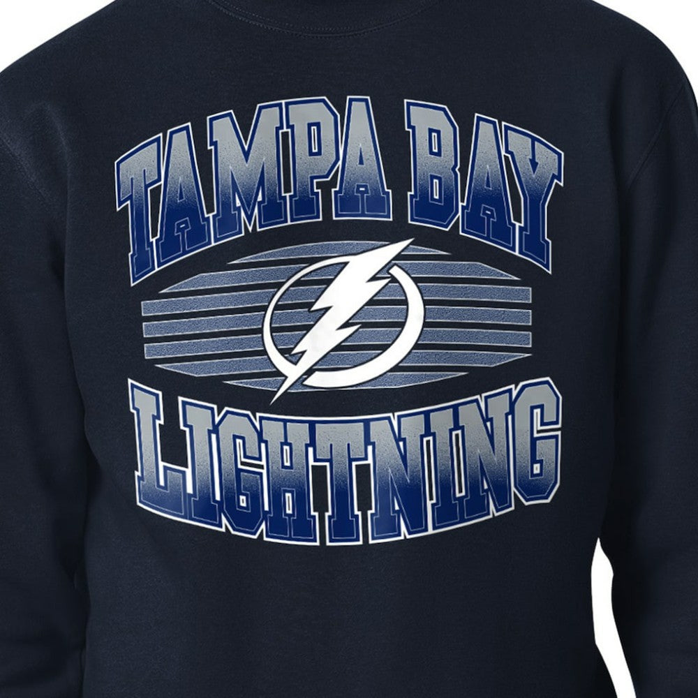 Tampa Bay Lightning Starter Team Grit Graphic Fleece Pullover Sweatshirt