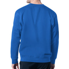Edmonton Oilers Starter Team Grit Graphic Fleece Pullover Sweatshirt