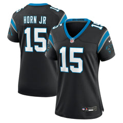 NFL Carolina Panthers Jimmy Horn Jr  Women's Team Game Jersey